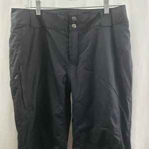 Columbia Ski Pant Winter Snowboard Black Omni-Tech